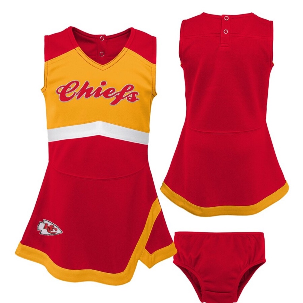 Kansas City Chiefs Cheerleader Dress 4T